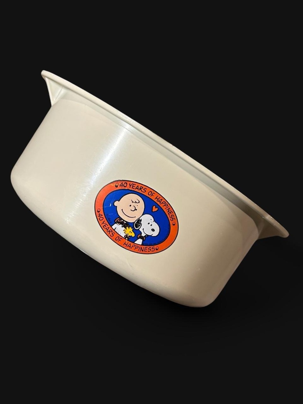 Peanuts Chex Bowl with Charlie Brown & Snoopy Graphic